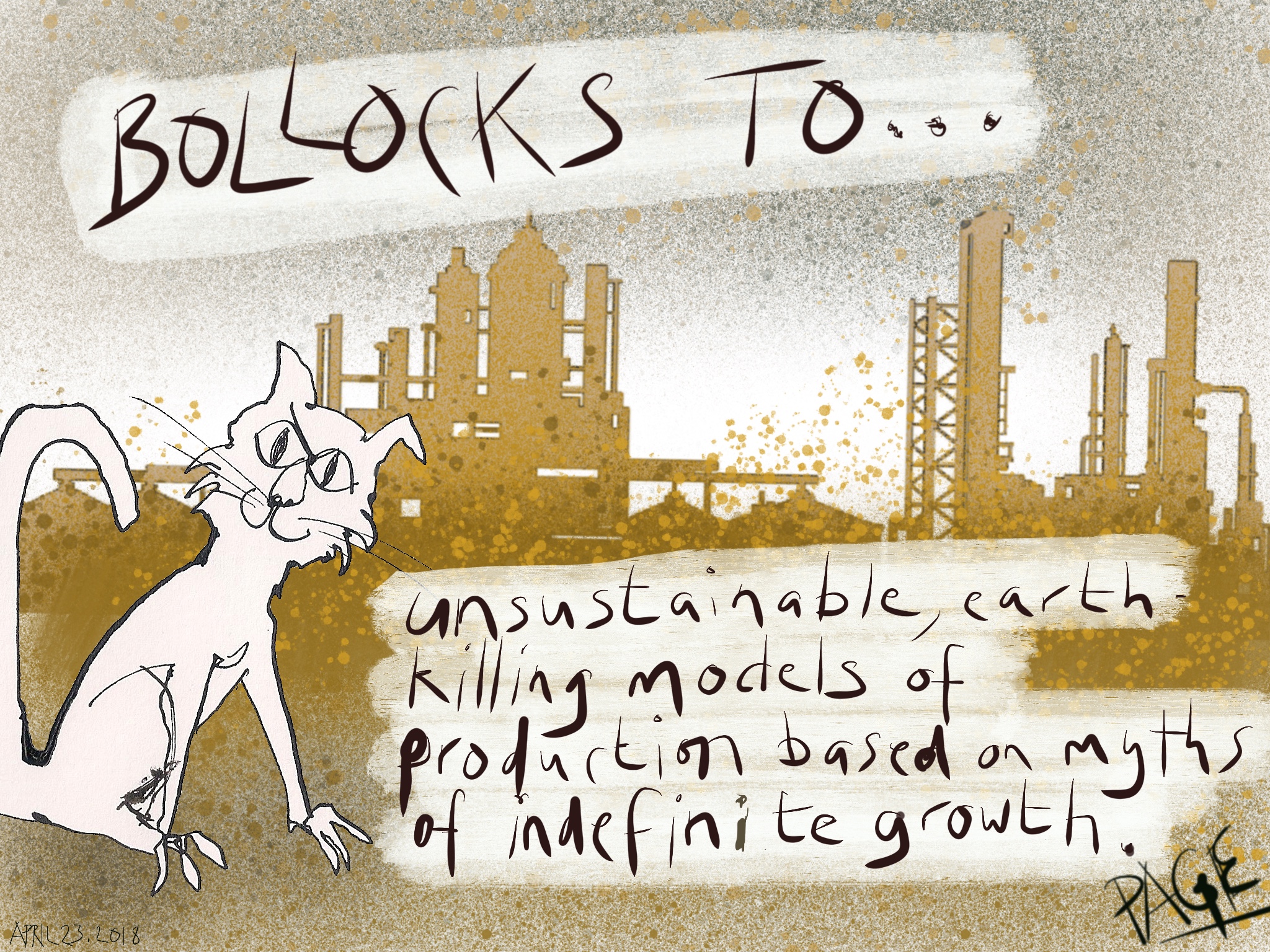 Bollocks to ... (no. 27 in an infinite series)