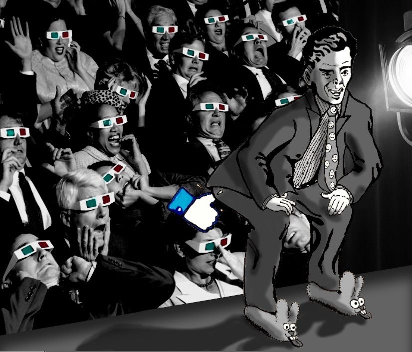 Facebook loves you! Art by Nathan Hillyer