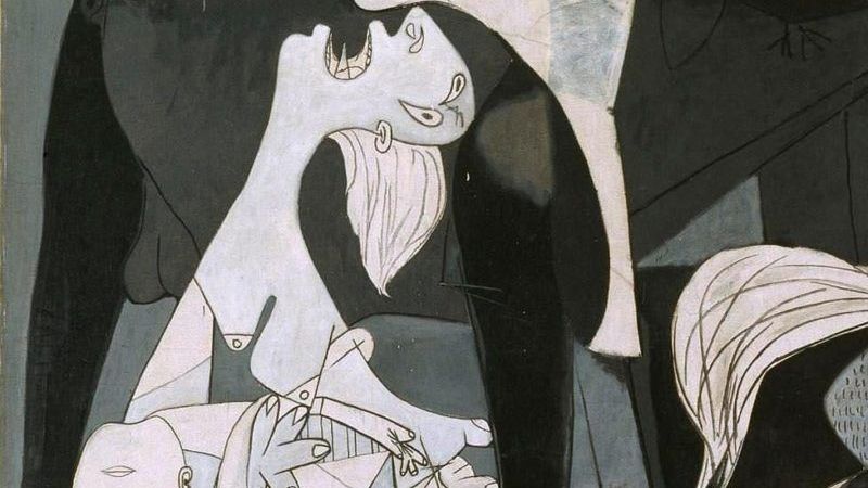 Detail of Picasso's Guernica
